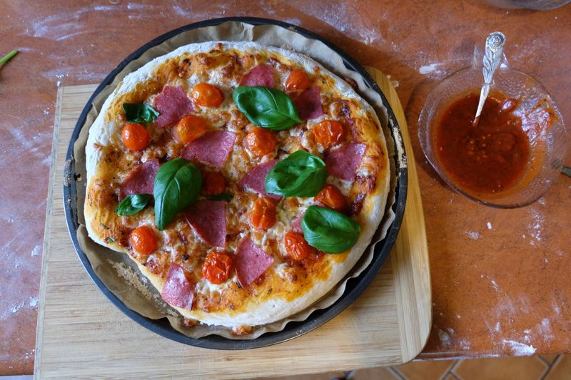 Punch pizza four cheese bianca pizza